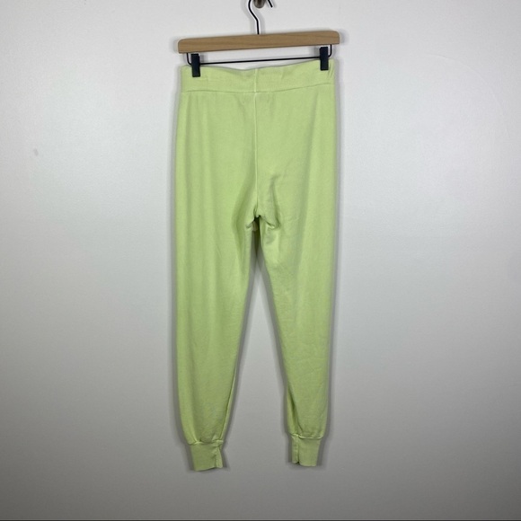 Wildfox NWT Love Life Jack Jogger Pants in P Shadow Lime Women's Size Medium M - Picture 6 of 10